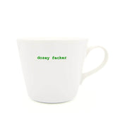 Keith Brymer Jones Word Range Bucket Mug - Dozey Fecker