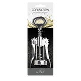 BarCraft Double Winged Chrome Corkscrew