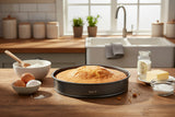 Masterclass Non-Stick Loose Base Round Sandwich Tin - 23cm