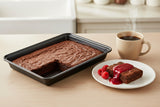 Masterclass Non-Stick Rectangle Brownie Tin - 27cm