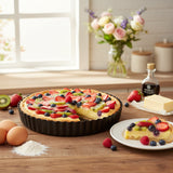 Masterclass Non-Stick Round Fluted Flan Tin - 20cm