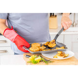 KitchenAid 34cm Slotted Turner - Charcoal Grey