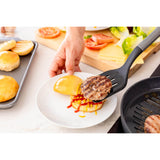 KitchenAid 34cm Slotted Turner - Charcoal Grey