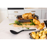 KitchenAid 34cm Cooking Spoon - Charcoal Grey