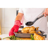 KitchenAid 34cm Cooking Spoon - Charcoal Grey