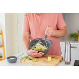 KitchenAid Stainless Steel Masher - Charcoal Grey