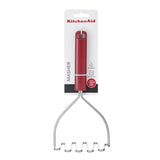 KitchenAid Stainless Steel Masher - Empire Red