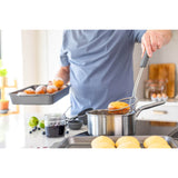 KitchenAid 36.5cm Stainless Steel Wire Strainer - Charcoal Grey