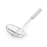 KitchenAid 36.5cm Stainless Steel Wire Strainer - Porcelain White