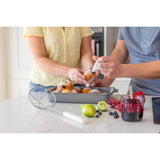 KitchenAid 36.5cm Stainless Steel Wire Strainer - Porcelain White