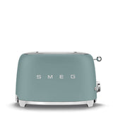 Smeg Jug Kettle & 2 Slice Toaster Set - Matte Emerald Green