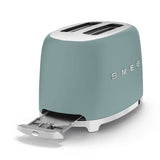 Smeg Jug Kettle & 2 Slice Toaster Set - Matte Emerald Green