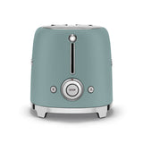 Smeg Jug Kettle & 2 Slice Toaster Set - Matte Emerald Green