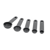 KitchenAid Set Of 5 Measuring Spoons - Charcoal Grey