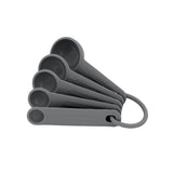 KitchenAid Set Of 5 Measuring Spoons - Charcoal Grey