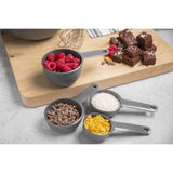 KitchenAid Set Of 4 Measuring Cups - Charcoal Grey
