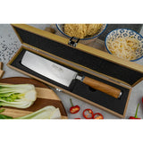 Katana Saya Olivewood 18cm Nakiri Knife