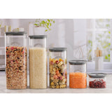 Kilner Fresh Storage Square Glass Jar - 1 Litre