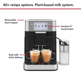 KitchenAid 5KES8558BBK Fully Automatic KF8 Espresso Coffee Machine - Cast Iron Black