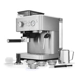 KitchenAid 5KES6551BSX Semi Automatic Espresso Machine with Burr Grinder - Stainless Steel