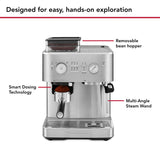 KitchenAid 5KES6551BSX Semi Automatic Espresso Machine with Burr Grinder - Stainless Steel