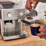 KitchenAid 5KES6551BSX Semi Automatic Espresso Machine with Burr Grinder - Stainless Steel