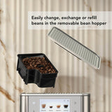 KitchenAid 5KES8558BPL Fully Automatic KF8 Espresso Coffee Machine - Porcelain