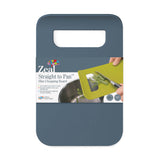 Zeal Straight to Pan™ Slim Chopping Board - Provence Blue