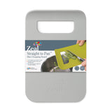 Zeal Straight to Pan™ Slim Chopping Board - French Grey