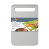 Zeal Straight to Pan™ Slim Large Chopping Board - French Grey