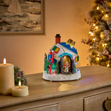 Premier Lit 22cm LED Animated Bauble House - Assorted