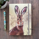 Alex Clark Large Chunky Notebook - Brown Hare