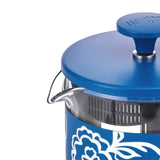 La Cafetière Pisa 8-Cup Cafetière - Blue Fiorato