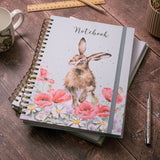 Wrendale Designs by Hannah Dale A4 Notebook - Field of Flowers