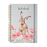 Wrendale Designs by Hannah Dale A4 Notebook - Field of Flowers