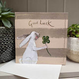 Alex Clark Good Luck Card - Clover