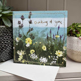 Alex Clark Thinking Of You Card - Meadow