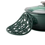 Taylor's Eye Witness Vintage Round Silicone Trivet - British Racing Green