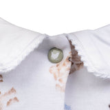 Wrendale Designs Little Wren Little Paws Printed Babygrow - 0-3 Months