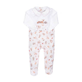 Wrendale Designs Lttle Wren Little Forest Placement Printed Babygrow - 3-6 Months