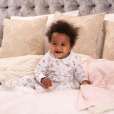 Wrendale Designs Little Wren Little Forest Printed Babygrow - 0-3 Months