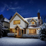 Premier ClusterBrights 25 Metre 2000 LED Multi Action Lights - Red And Warm White
