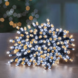 Premier SupaBrights 80 Metre 1000 LED Multi Action Lights - White And Warm White
