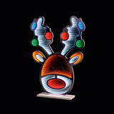 Premier 60cm LED Infinity Mirror - Stag Head