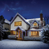 Premier Christmas Cluster Brights 18.5 Metre 1440 LED Multi Action Lights With Timer - Multicoloured