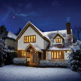 Premier Christmas Cluster Brights 18.5 Metre 1440 LED Multi Action Lights With Timer - Vintage Gold