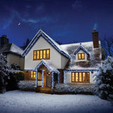 Premier Christmas Cluster Brights 18.5 Metre 1440 LED Multi Action Lights With Timer - White