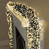 Premier Christmas Cluster Brights 18.5 Metre 1440 LED Multi Action Lights With Timer - Warm White