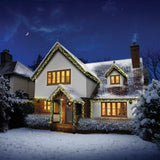 Premier Christmas Cluster Brights 18.5 Metre 1440 LED Multi Action Lights With Timer - Warm White
