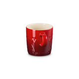 Le Creuset L'Etoile Christmas 350ml Stoneware Mug - Cerise
